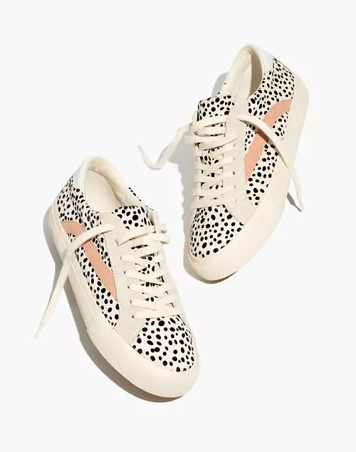 Sidewalk Low-Top Sneakers in Spotted Calf Hair and Suede | Madewell