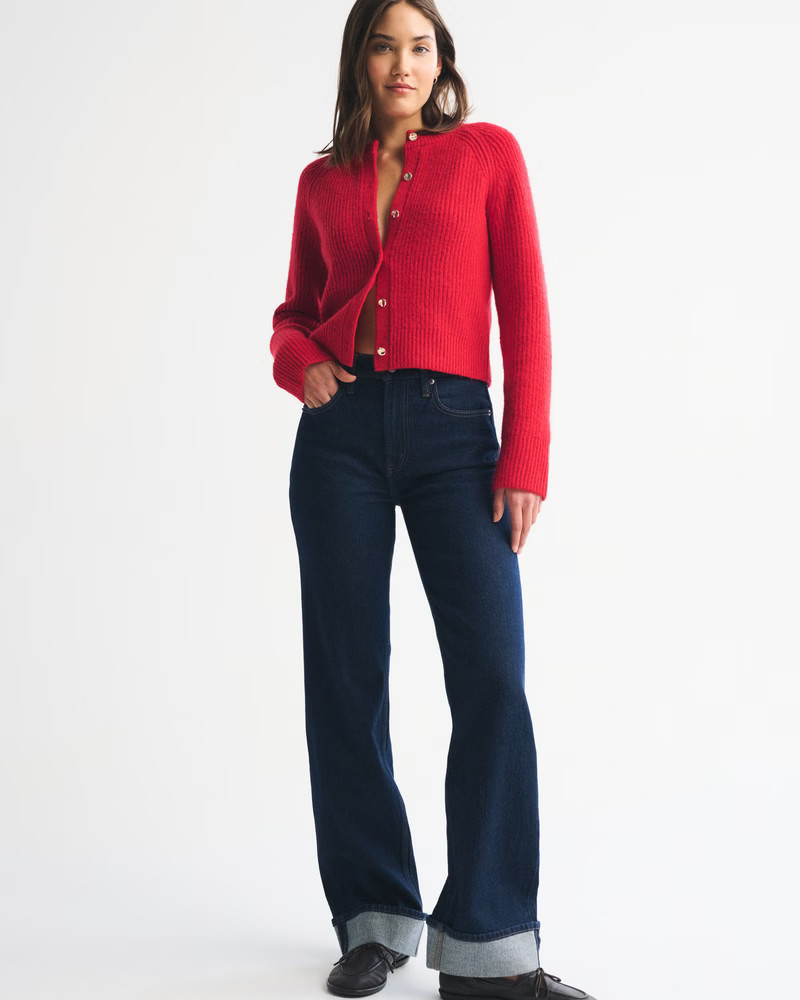 Women's Crew Cardigan | Women's New Arrivals | Abercrombie.com | Abercrombie & Fitch (US)