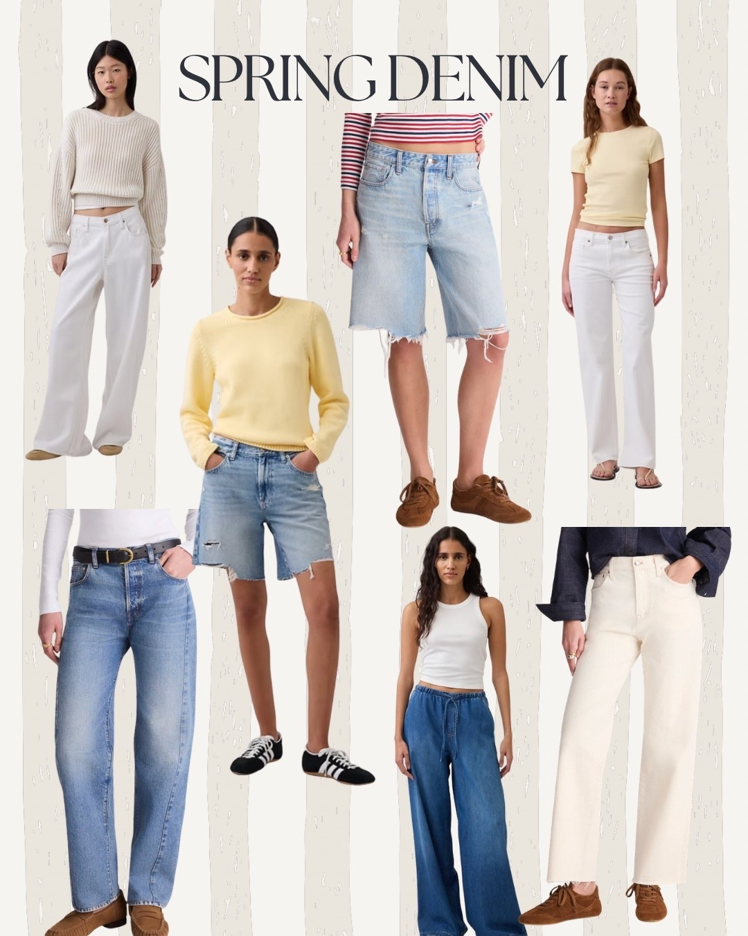 Spring time denim 

#LTKmomlife #LTKootd