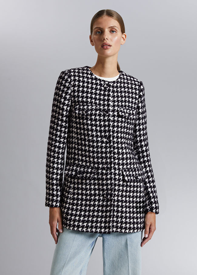 Buttoned Tweed Jacket | & Other Stories US