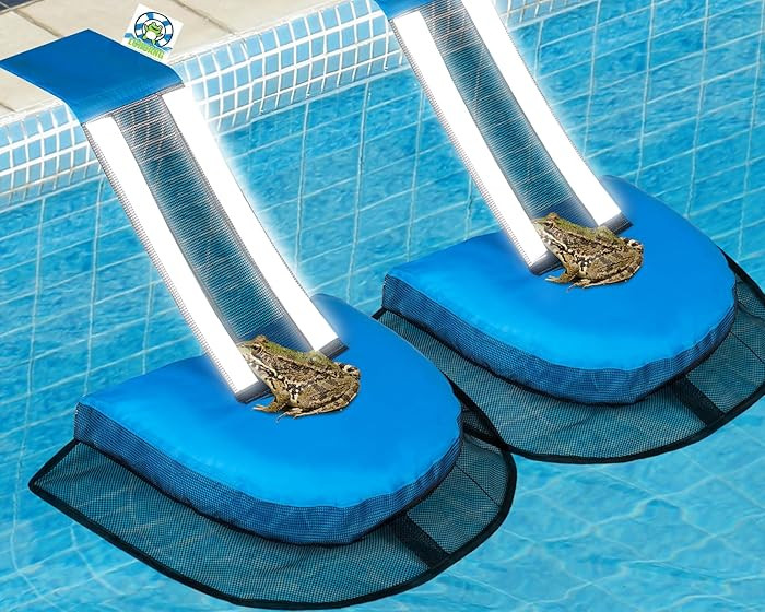 Pro Pool Animal Critter Escape Ramp 2Pcs Frog Saver Pads Ladder for Swimming Pools Lily Pad for F... | Amazon (US)