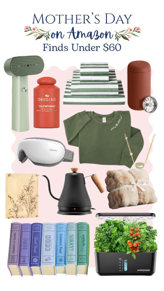 Mother's Day is right around the corner! Luckily for you I've put together a great gift guide for you! Checkout these finds for Mom for under $60!! 

 #LTKMothersDay #LTKmomlife #LTKSaleAlert