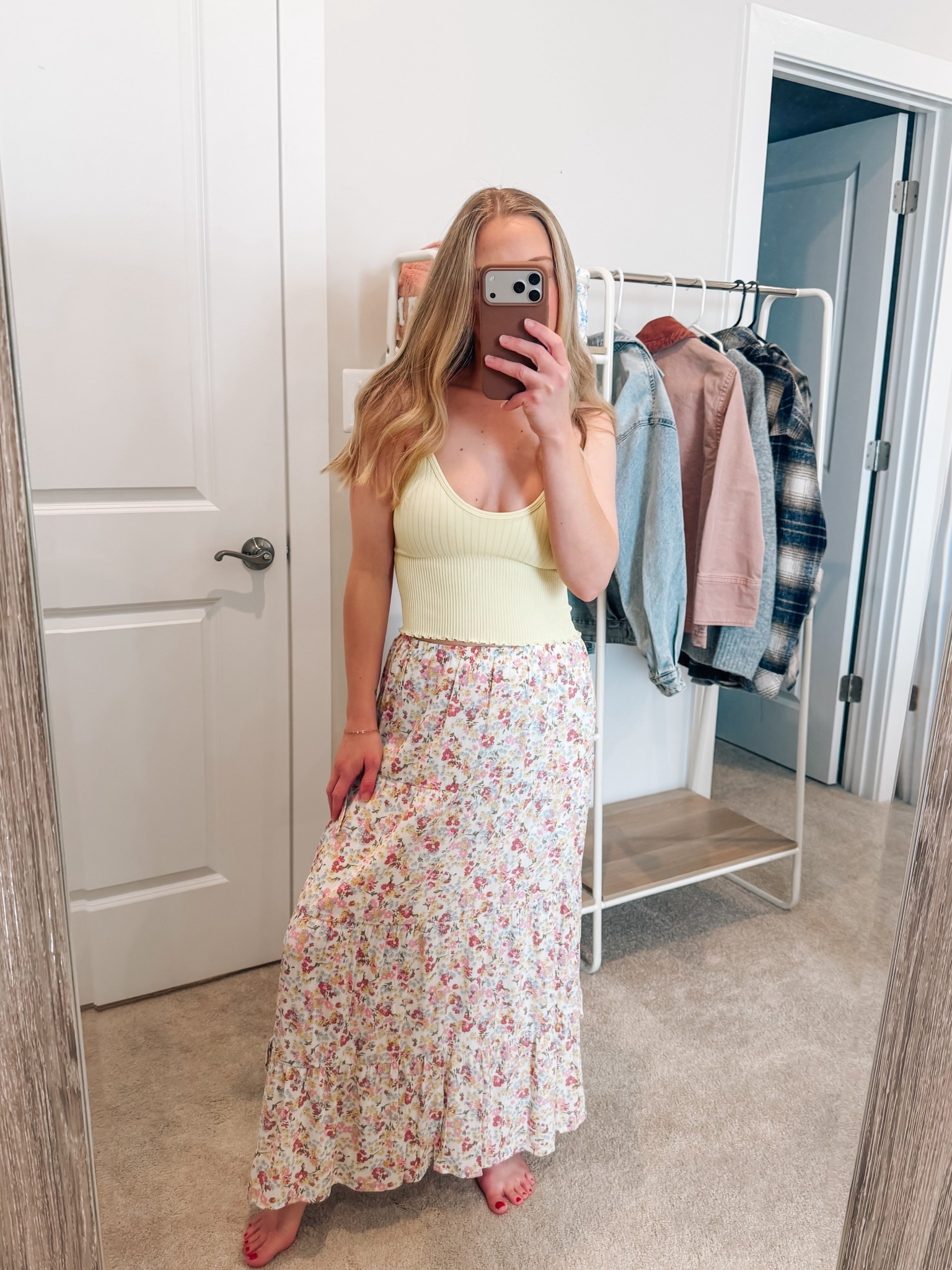 This outfit will be on repeat once the warm, Spring weather arrives 🌼 cannot believe the affordable prices of these pieces!!! Size xs in tank and xxs in skirt!

Walmart fashion, Walmart outfit, spring outfit, summer outfit, casual spring outfit, floral skirt  

#LTKFindsUnder50 #LTKFindsUnder100 #LTKootd