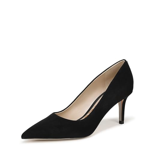 Sam Edelman Women's Vienna Pump Black Suede 5 M | Amazon (US)