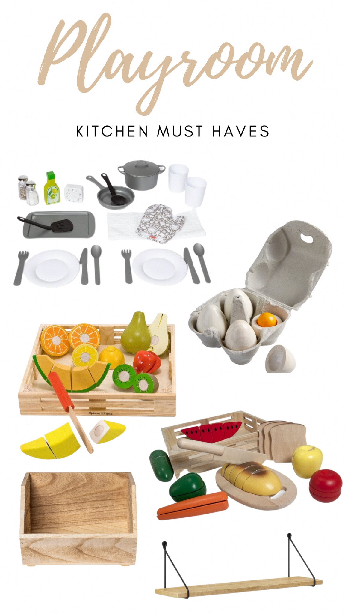Target playroom kitchen must haves!
