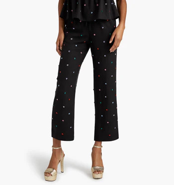 The Jewel Jammie Pant - Black | Hill House Home