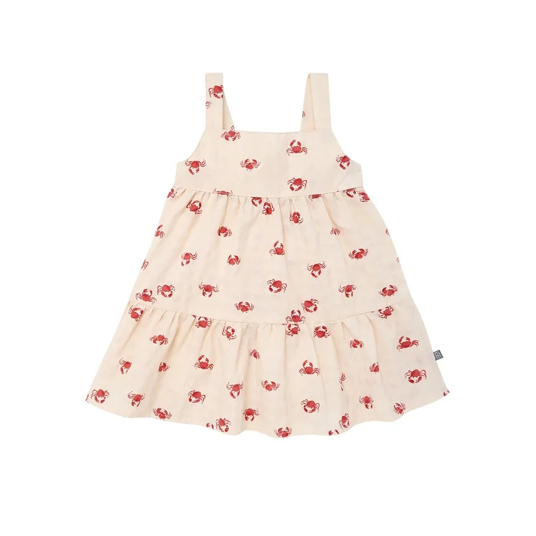 Modern Moments by Gerber Toddler Girl Wide Strap Summer Dress, Sizes 12M-5T | Walmart (US)