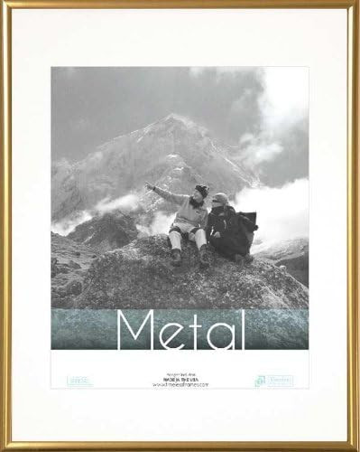 Metal Gold 12x12 Photo Frame Eco-Friendly Made in the USA | Amazon (US)