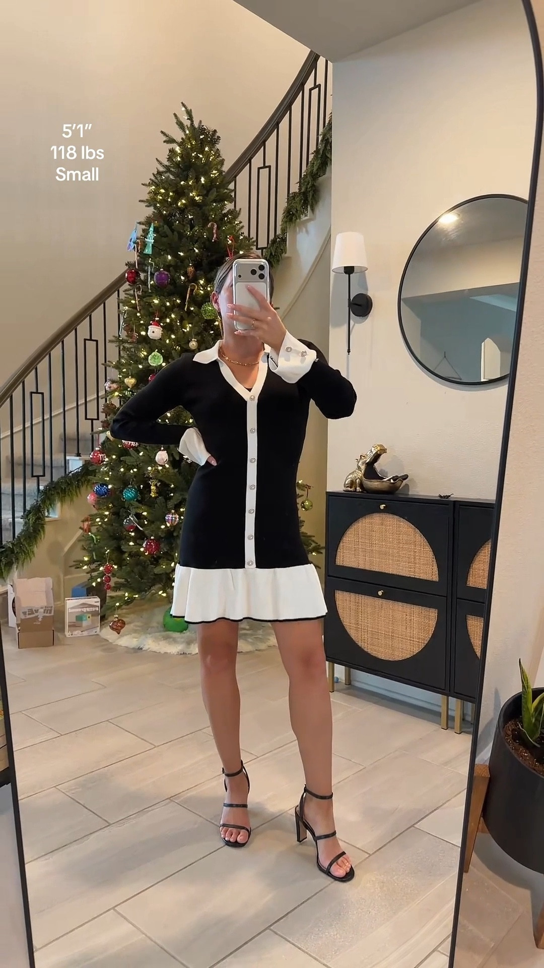 Old money style sweater dress. In LOVE with this one! 

#LTKootd #LTKPetite #LTKFindsUnder50