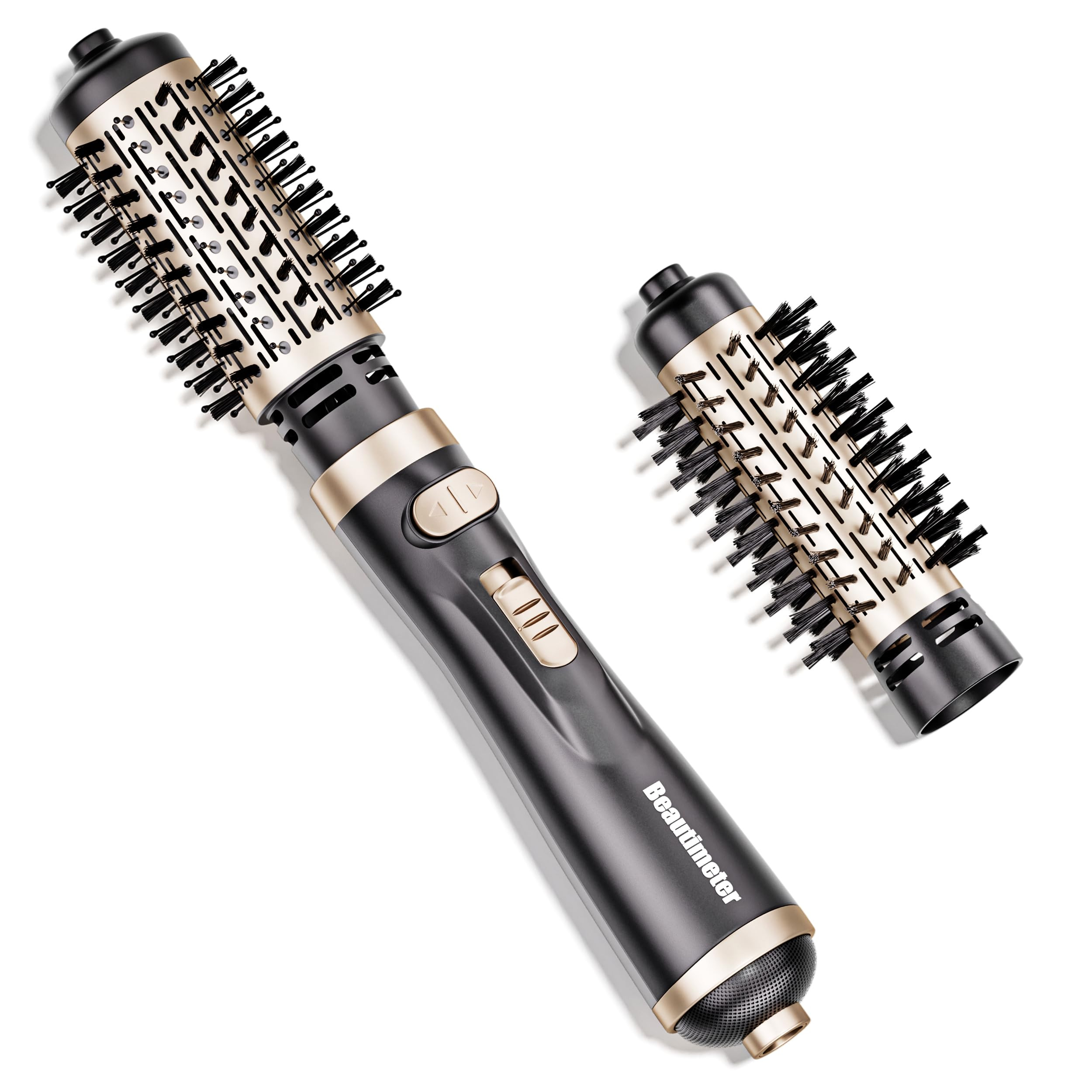 Beautimeter Hair Dryer Brush 3-in-1 Hair Styler: Rotating Blow Dryer Brush with 2-Inch and 1.5-In... | Amazon (US)