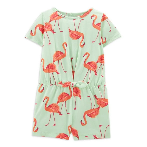 Carter's Child of Mine Baby and Toddler Girl Romper, 12 Months-5T - Walmart.com | Walmart (US)
