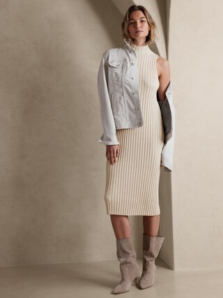 Midi Sweater Dress | Banana Republic Factory