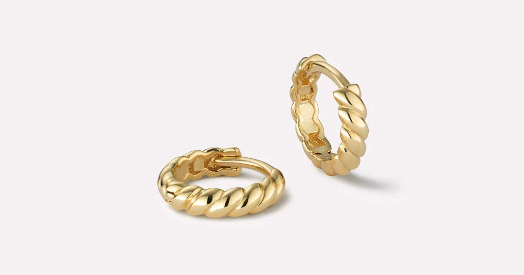 Twisted Hoop Earrings | Ana Luisa