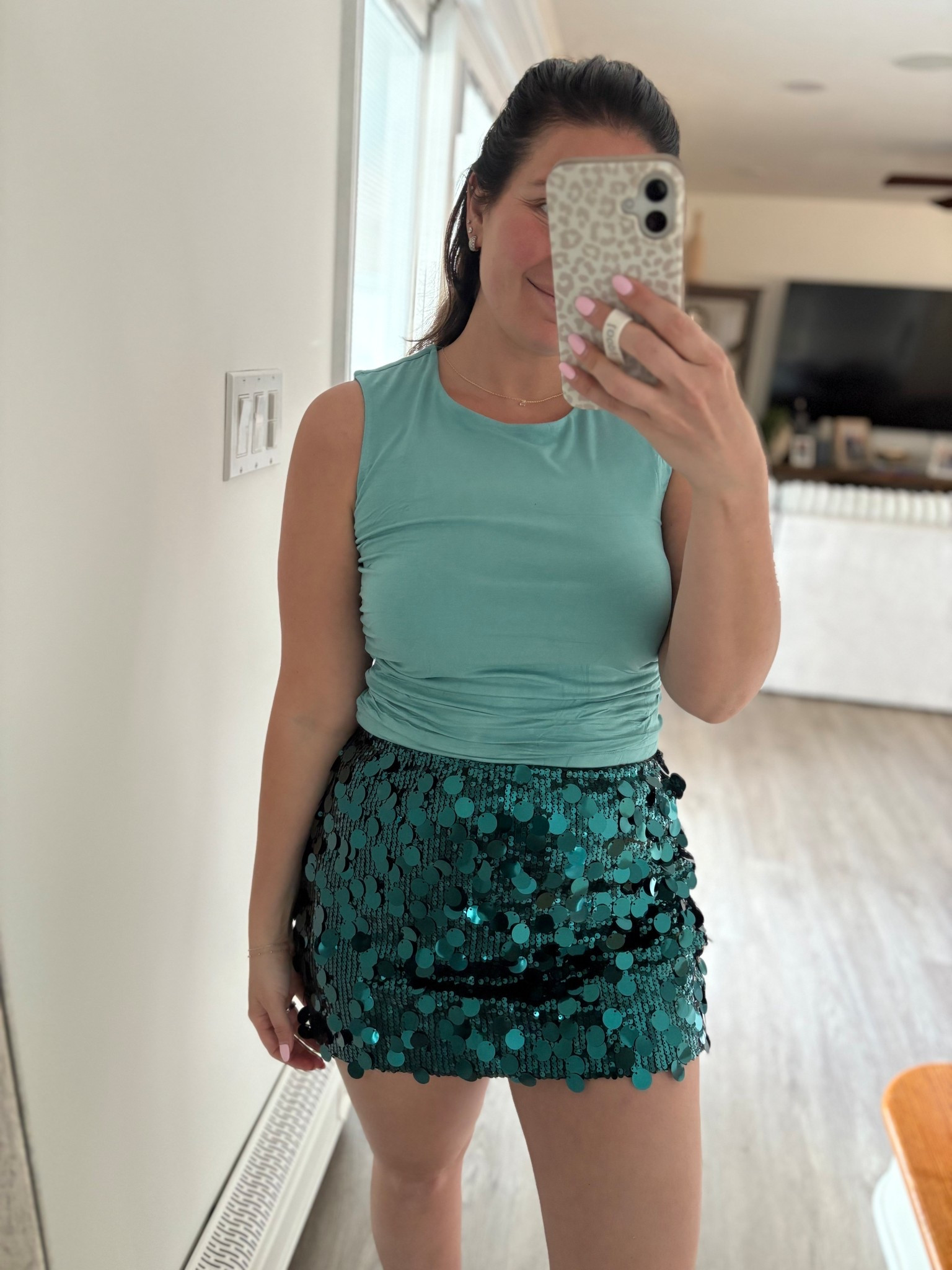Seashells, wedding bells…mermaid bachelorette theme🧜‍♀️✨
This sparkly teal sequin skirt + soft matching tank were perfect for the theme. Both are Amazon finds 💙 #LTKbachelorette #MermaidVibes #AmazonStyle

#LTKTravel #LTKParties #LTKWedding