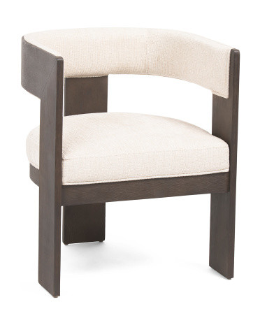 23x29 Celine Wood Frame Dining Chair | TJ Maxx