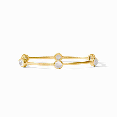 Milano Luxe Bangle - Pearl / Small | Julie Vos