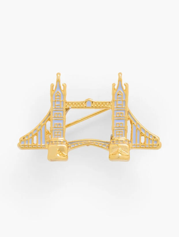 Tower Bridge Brooch | Talbots