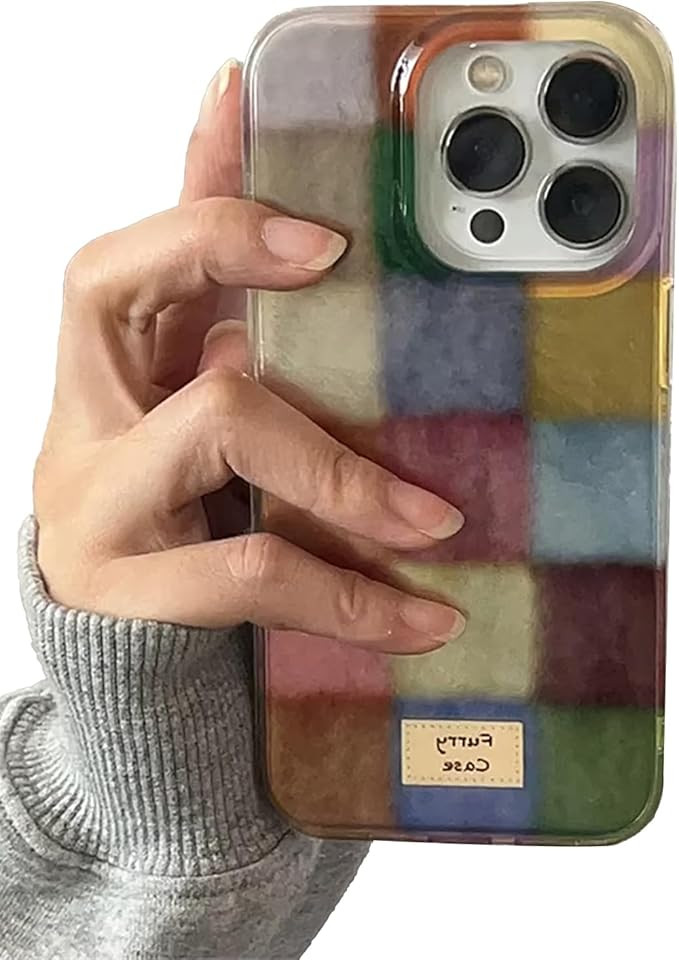 Trendy Aesthetic Cute Colorful iPhone 16 Pro Max Case Shockproof Design Slim Fit Protective Cover... | Amazon (US)