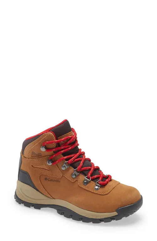 Columbia Newton Ridge™ Amped Waterproof Hiking Boot in Elk/mountain Red at Nordstrom, Size 8.5 | Nordstrom