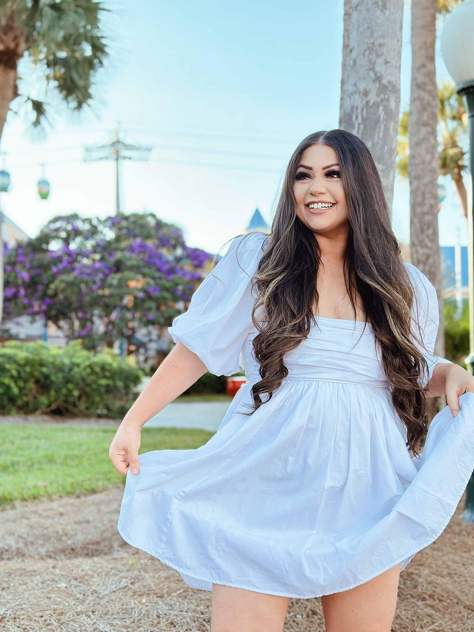 Have I mentioned how obsessed I am with puff sleeved dresses!? They are just so princess-y, twirly, and pretty! Not to mention so comfortable for Disney days! ✨

#LTKfindsunder100 #LTKfamily #LTKsalealert