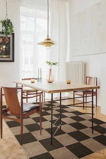 Checkered Area Rug #arearug #rug #interiordesign #interiordecor #homedecor #homedesign #homedecorfinds #moodboard 

#LTKhome #LTKstyletip