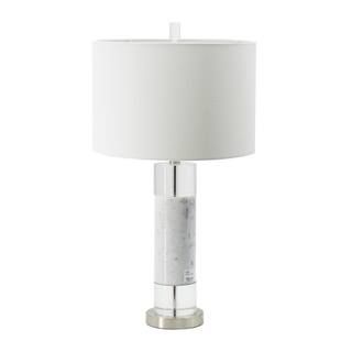 A & B Home 28 .5 in.White Lamp | The Home Depot