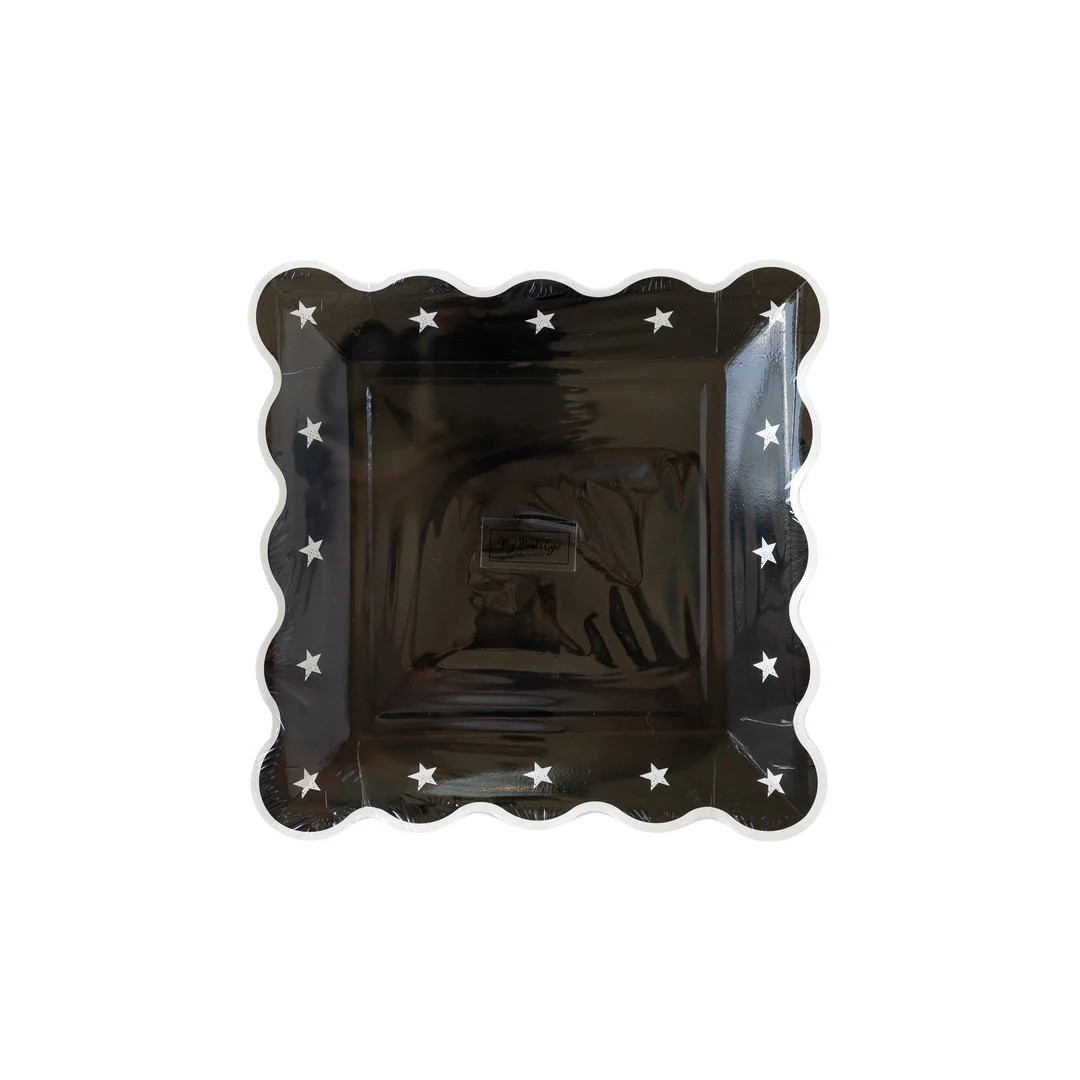 Night Sky Scallop Plate | My Mind's Eye