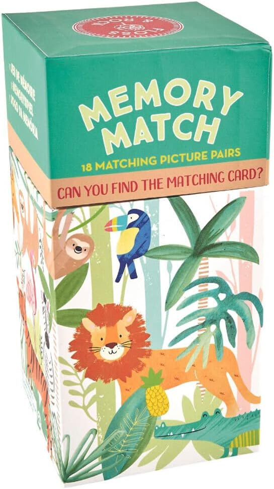 Floss and Rock Memory Match Game (Jungle) | Amazon (US)