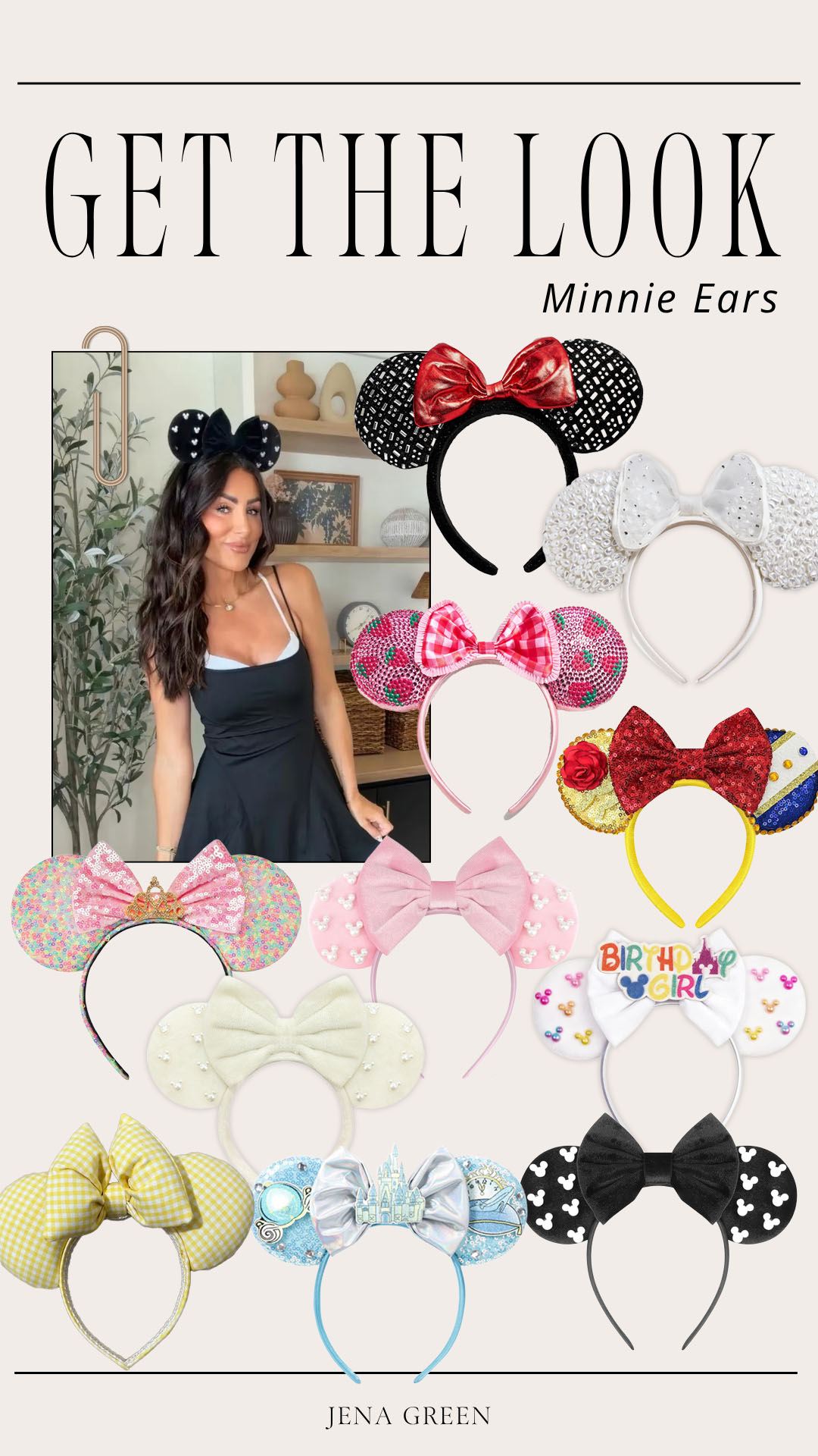 Get the Look Minnie Ears | Get the Look Disney Ears  

 #LTKSeasonal #LTKTravel