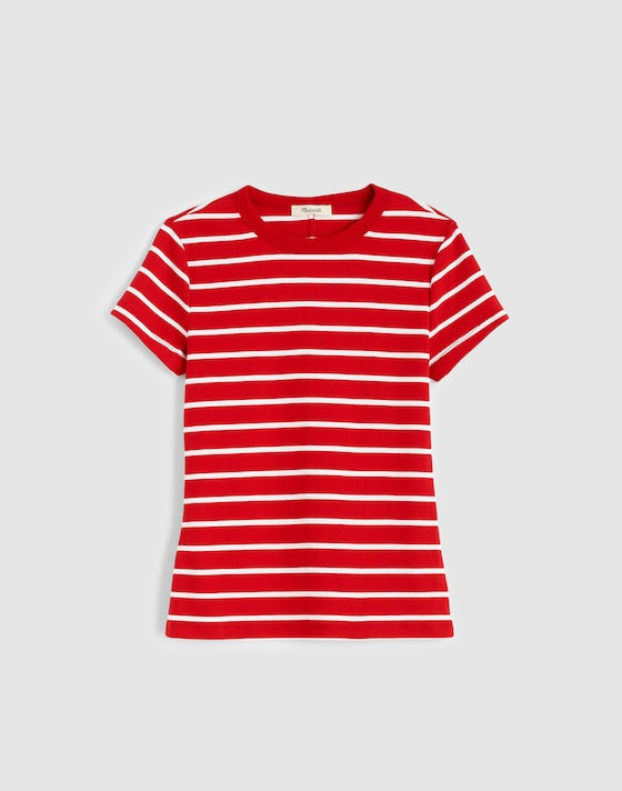 The '90s Crewneck Tee in Compact Cotton | Madewell