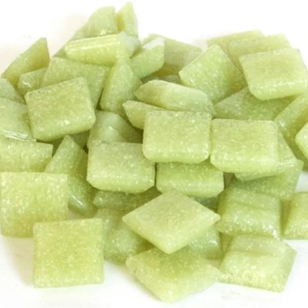Apple Green Vitreous Glass Mosaic Tile Pieces - 100 Tiles 3/8 Inch - Mixed Media Art and Craft Su... | Etsy (US)