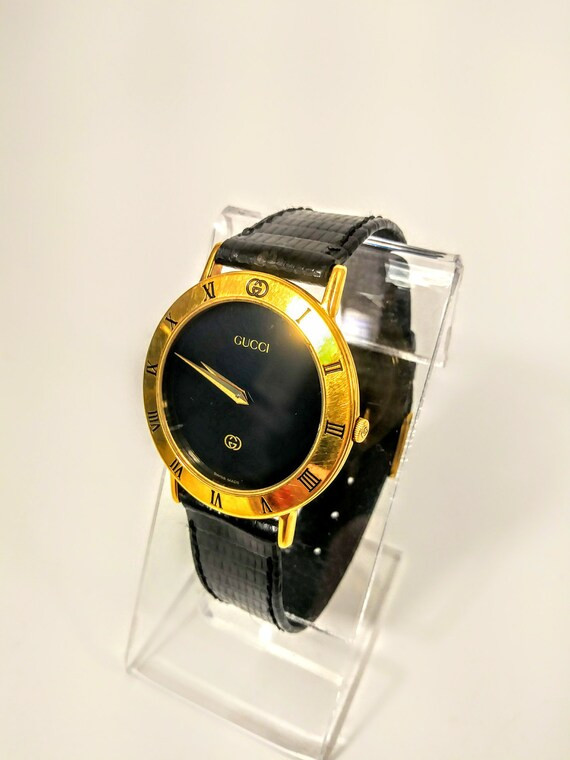 Vintage Gucci 3000 M Swiss made watch | Etsy (US)