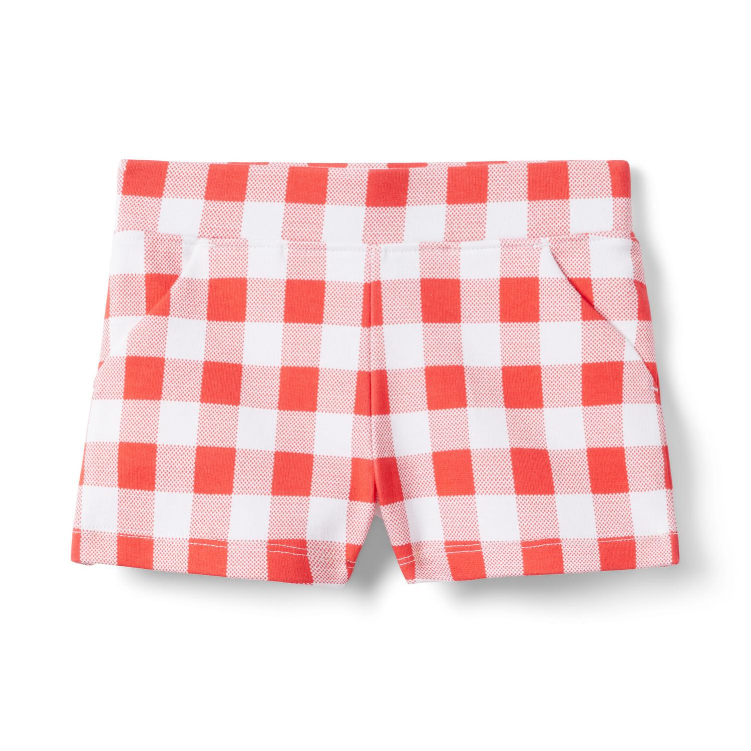 Gingham Ponte Short | Janie and Jack