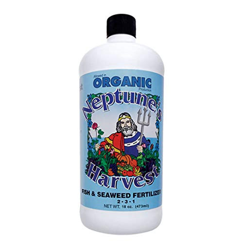 Neptune's Harvest Fish & Seaweed Fertilizer 2-3-1, 18 Ounce | Amazon (US)