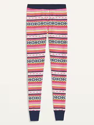 Thermal-Knit Pajama Leggings for Women | Old Navy (US)
