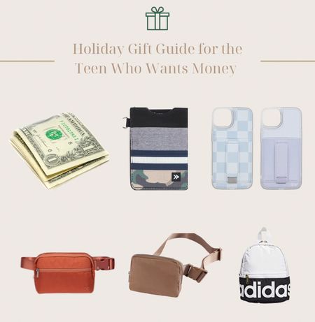 Holiday gift guide for the teen who wants money

#LTKHoliday