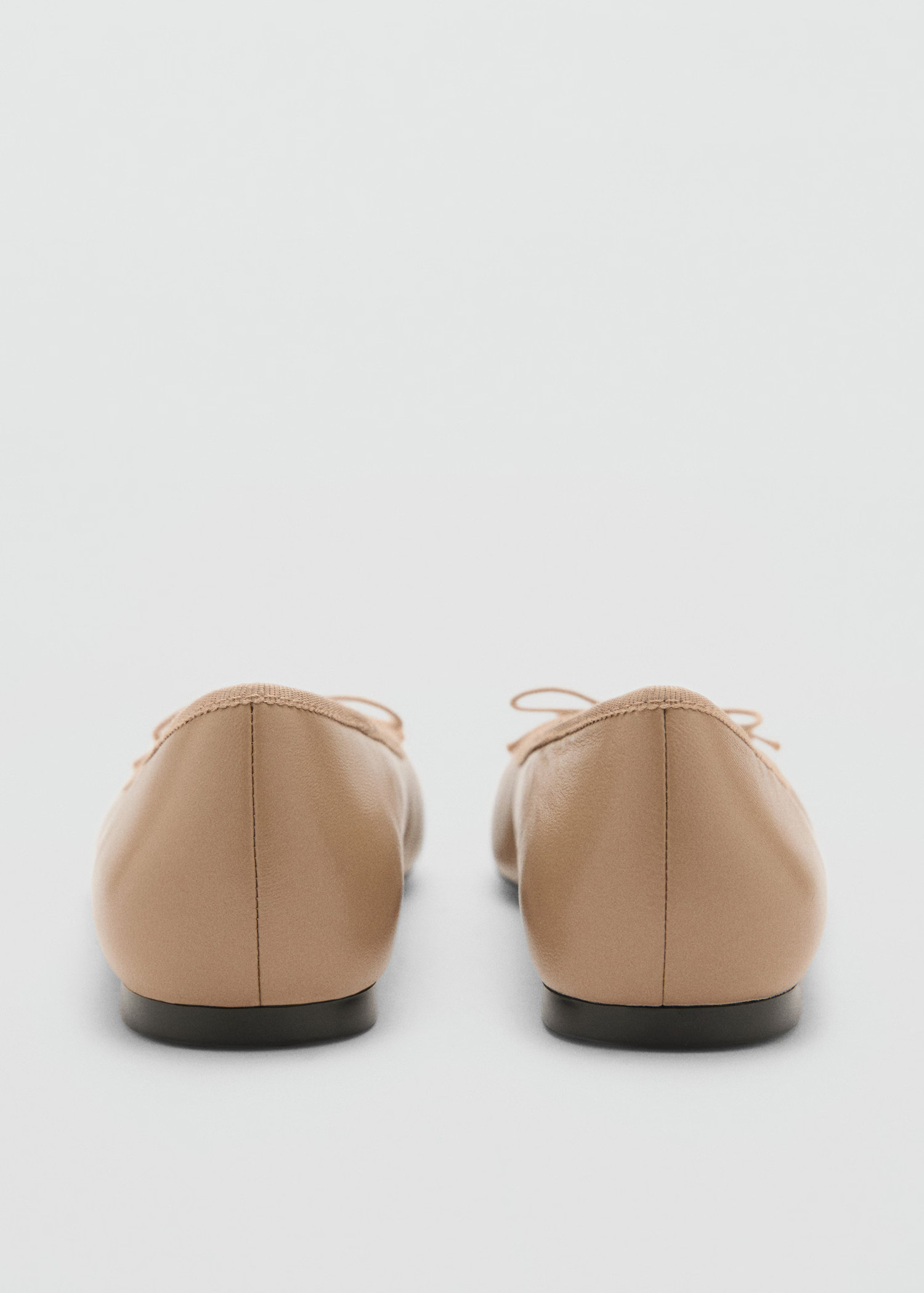 Leather ballet flats | Mango (US/MX/AU)
