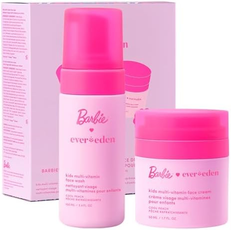 Evereden Barbie Limited Edition Kids Happy Face Duo + Exclusive Accessories | Multi-Vitamin Face ... | Amazon (US)