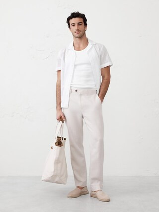 Eyelet Resort Shirt | Banana Republic Factory