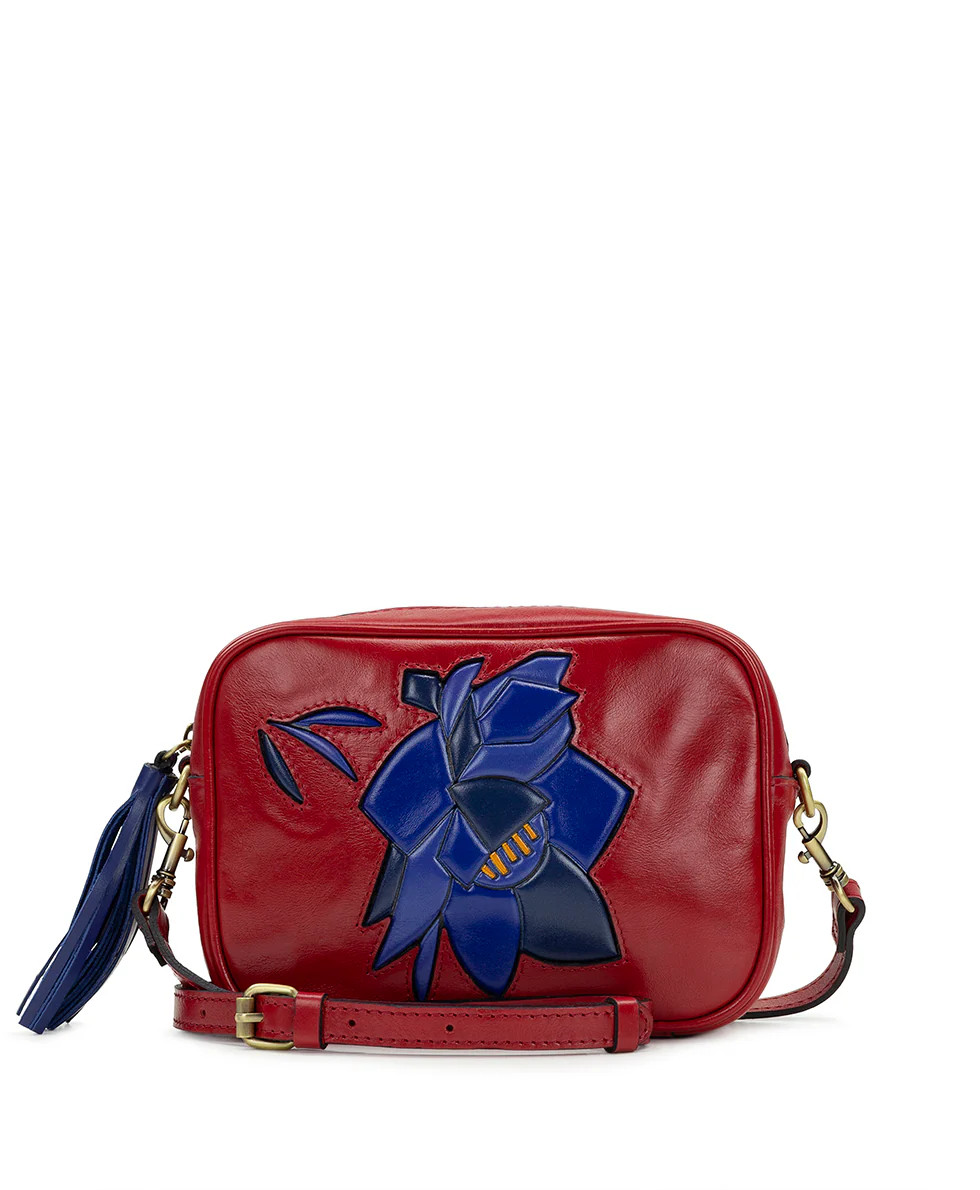 Josie Crossbody - Grecian Rose Inlay | Patricia Nash Designs
