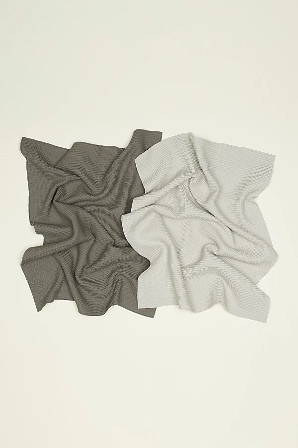 Hawkins New York Essential Waffle Dish Towels in Dark Grey at Urban Outfitters | Urban Outfitters (US and RoW)