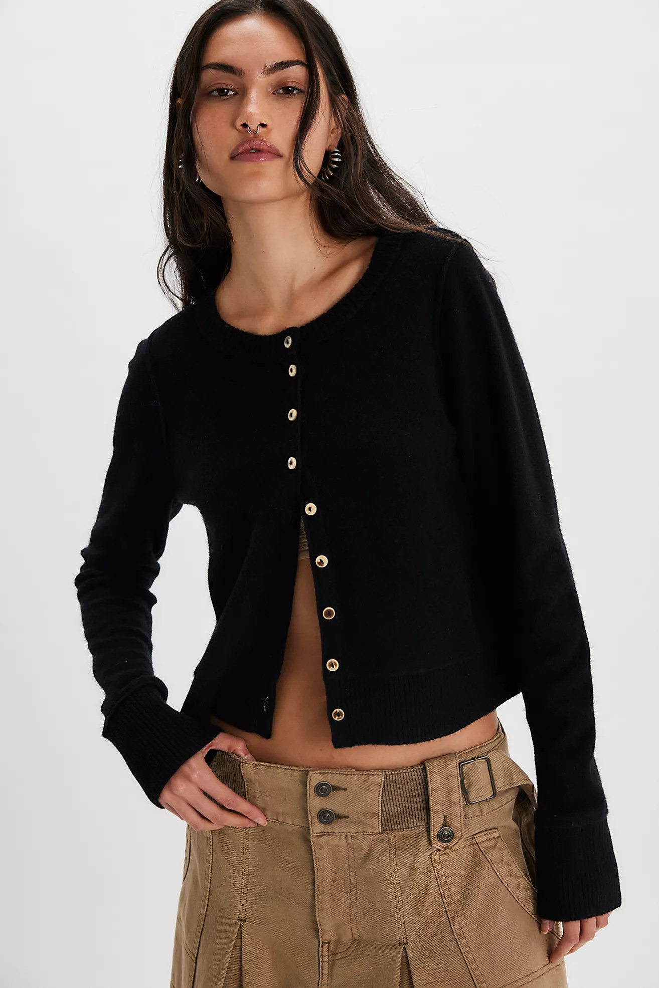 Nocturnal Solid Cardi | Free People (UK)