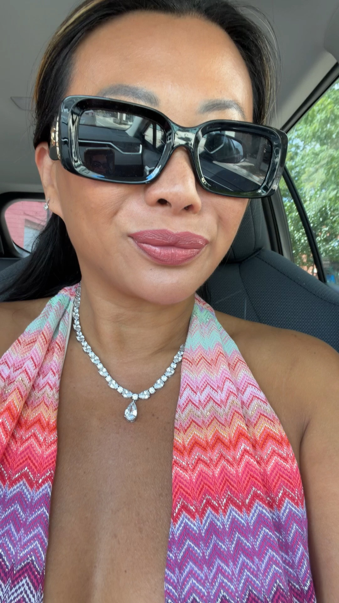 Missoni like top, Chanel like sunglasses, Amazon necklace

#LTKgrwm #LTKootd