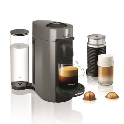 Nespresso VertuoPlus Coffee Maker & Espresso Maker by De'Longhi with Aeroccino Milk Frother | Williams-Sonoma