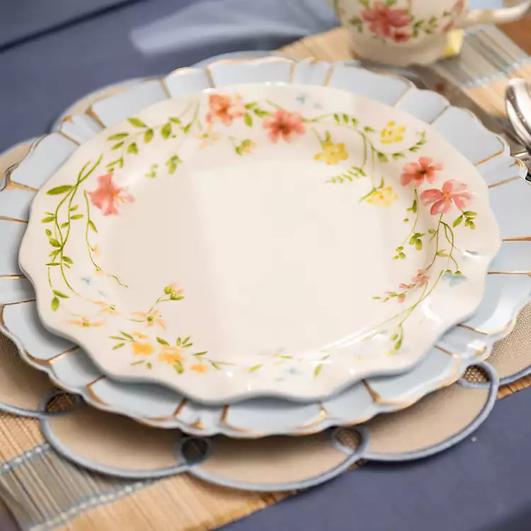 Wildflower Dinner Plate | Kirklands
