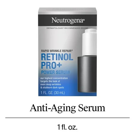 Neutrogena Rapid Wrinkle Repair Retinol Pro+ Power Serum, 1 fl. oz | Walmart (US)
