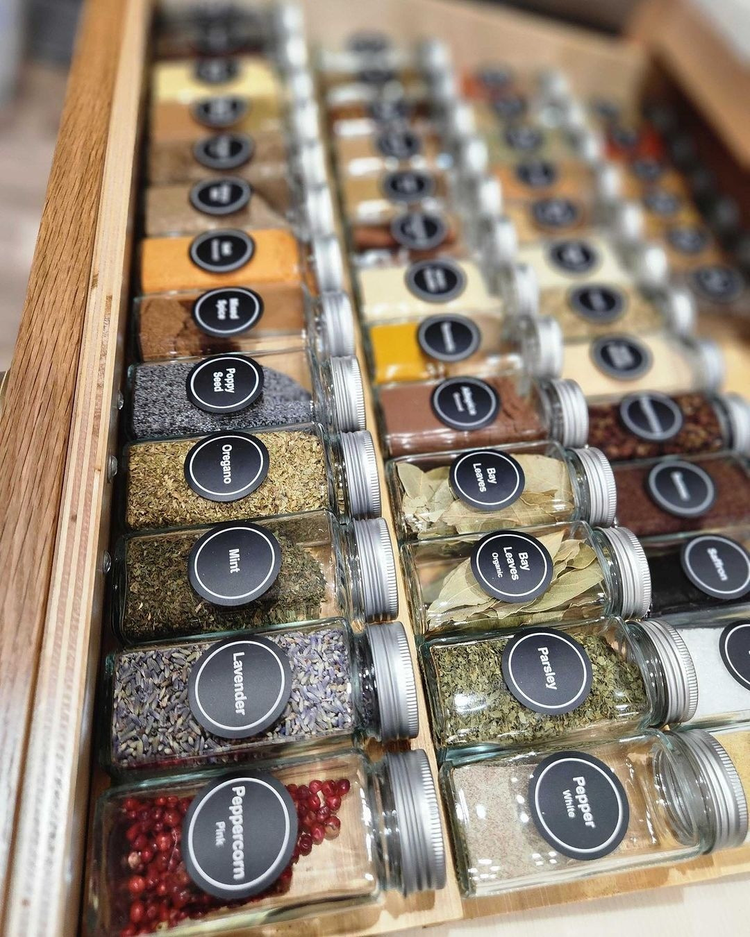 Feeling Spicy🌶 See what we did thereWe loved getting this spice drawer put together for this client! 

#LTKFindsUnder50 #LTKHome