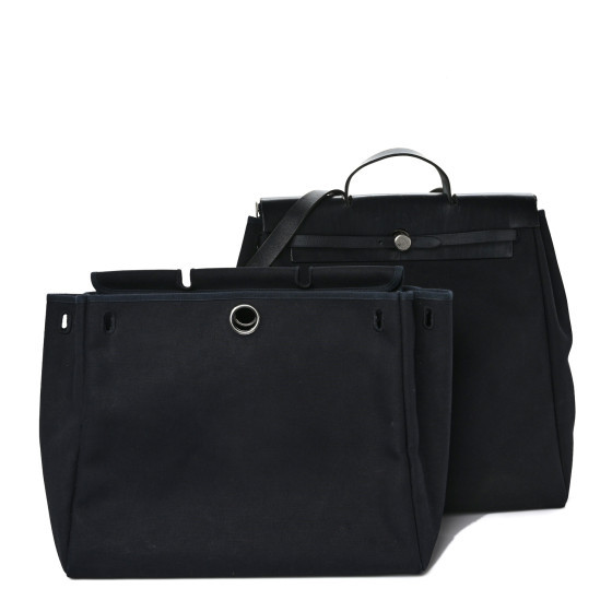 Toile Vache Calfskin Herbag 39 MM Black | FASHIONPHILE (US)