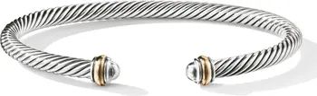 David Yurman Cable Classics Bracelet with 18K Gold, 4mm | Nordstrom | Nordstrom