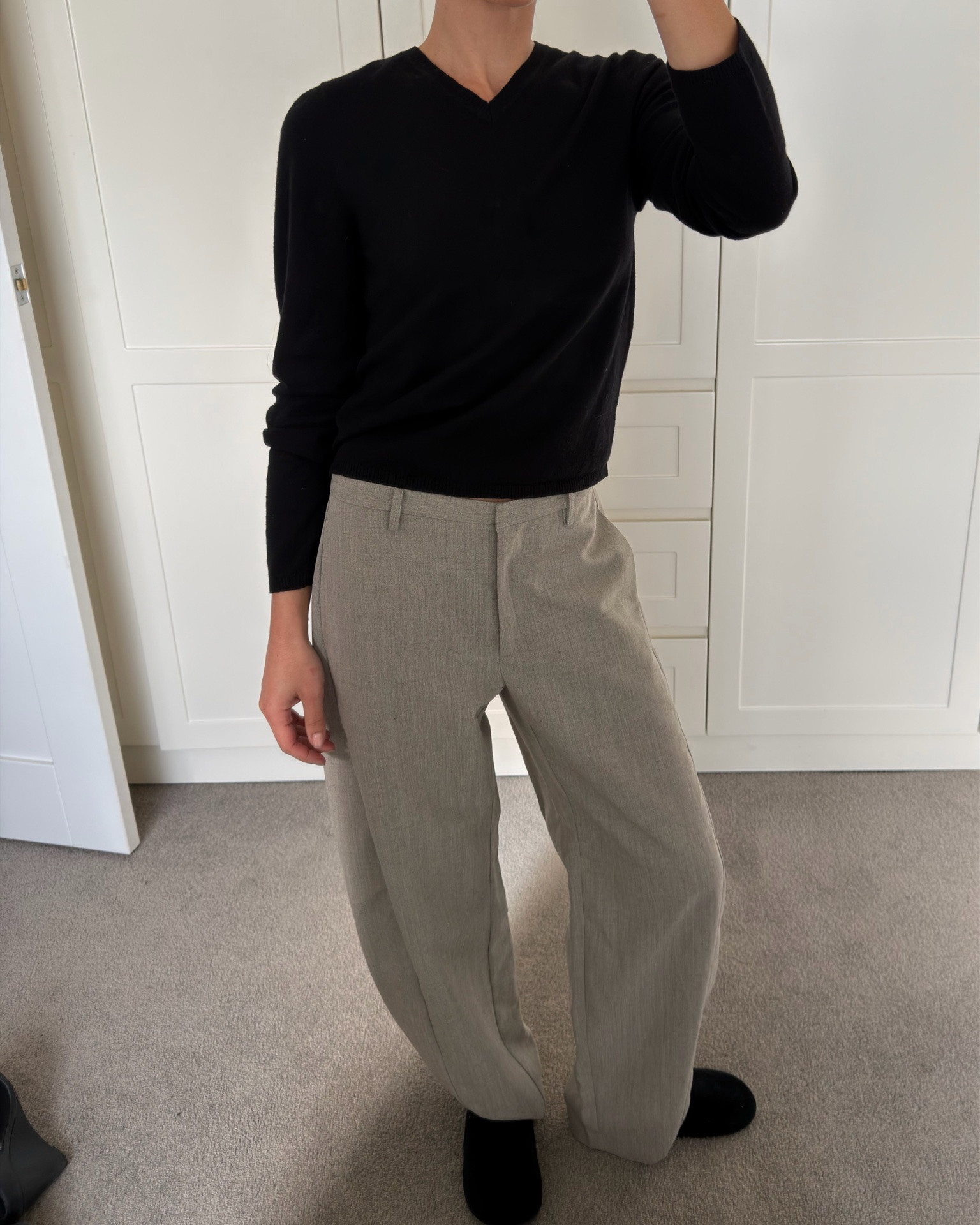 been living in this sweater and now it’s back in stock. I wear an XXS.